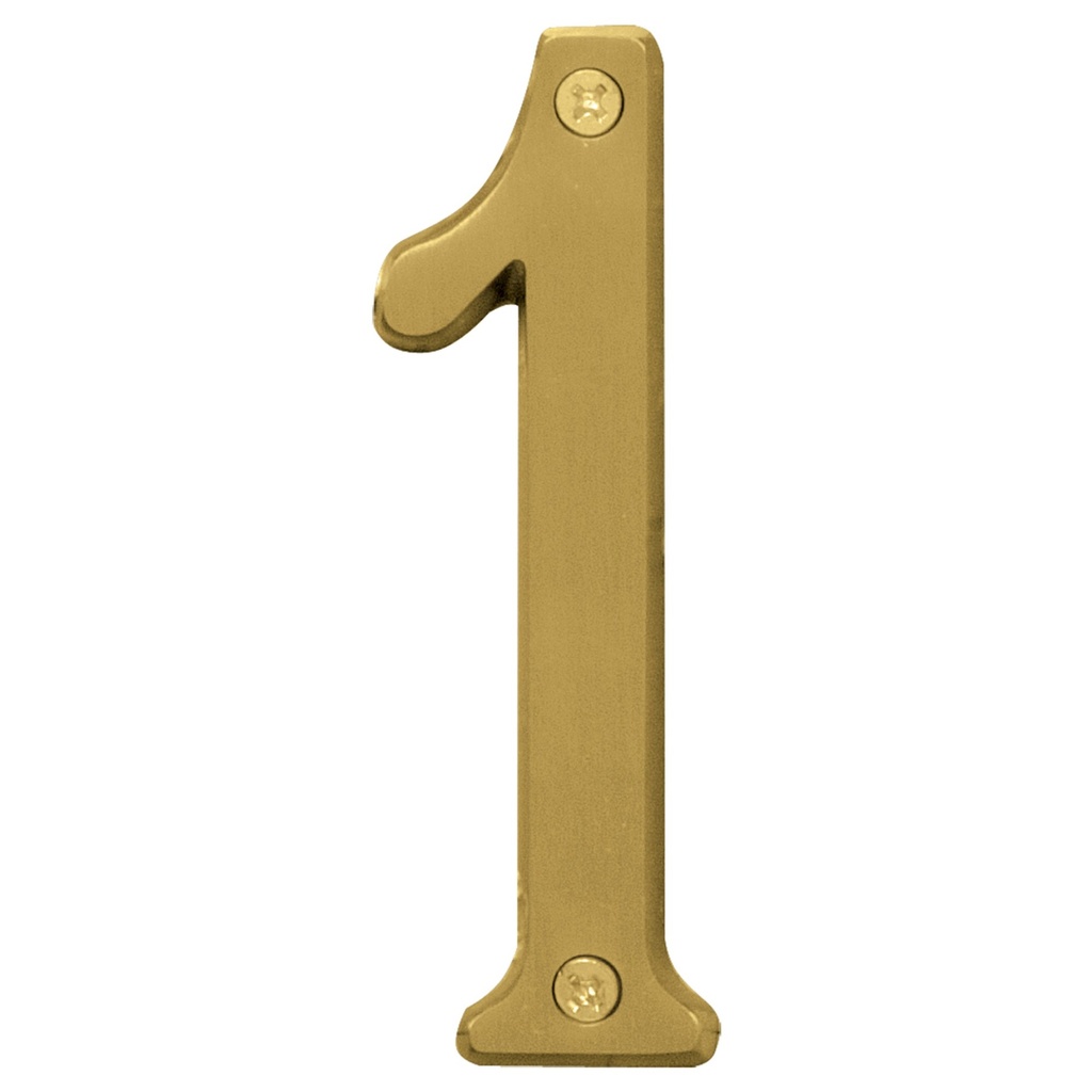 4IN BRUSHED BRASS NBR 1
