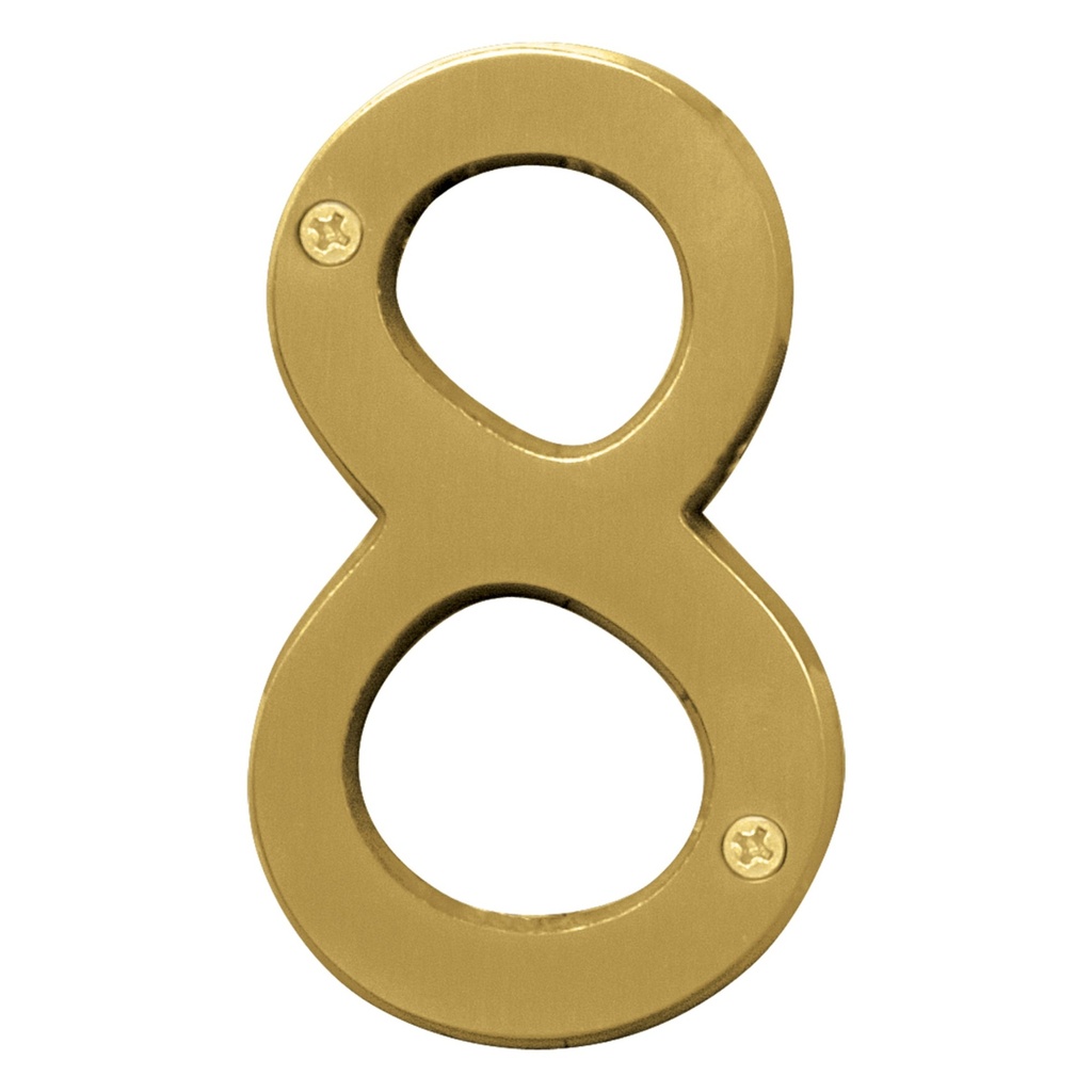 4IN BRUSHED BRASS NBR 8