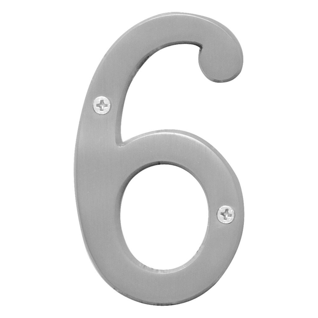 4IN SATIN NICKEL NBR 6