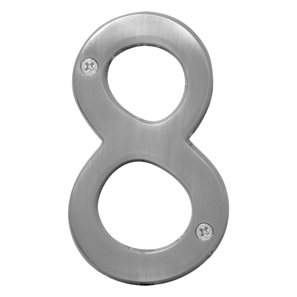 4IN SATIN NICKEL NBR 8