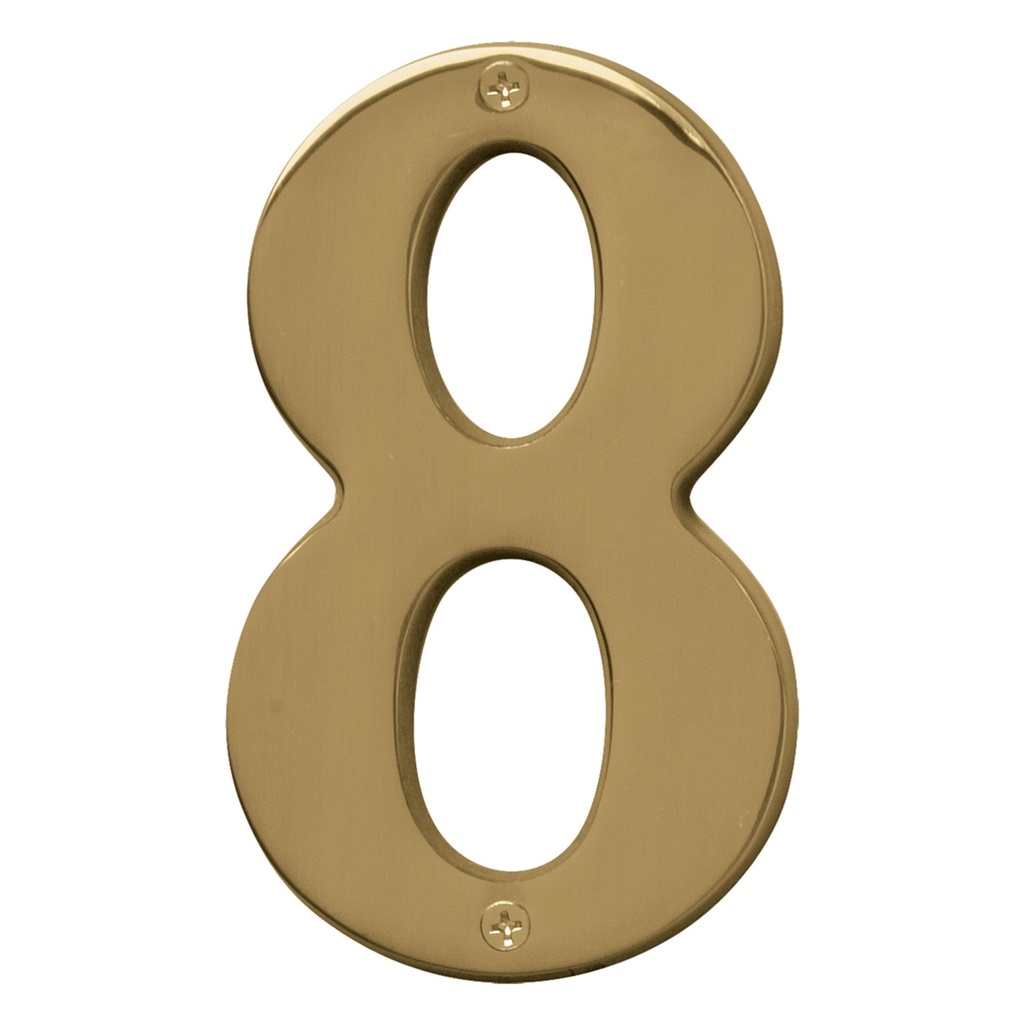 [MFA31028] 5IN POLISHED BRASS NBR 8