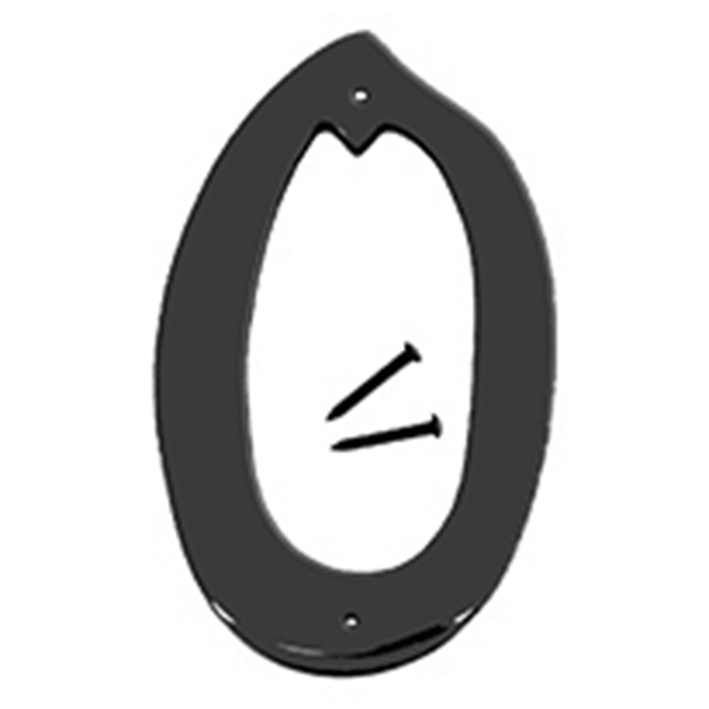 [MFA31310] 4 IN SATIN BLACK FINISH NBR 0