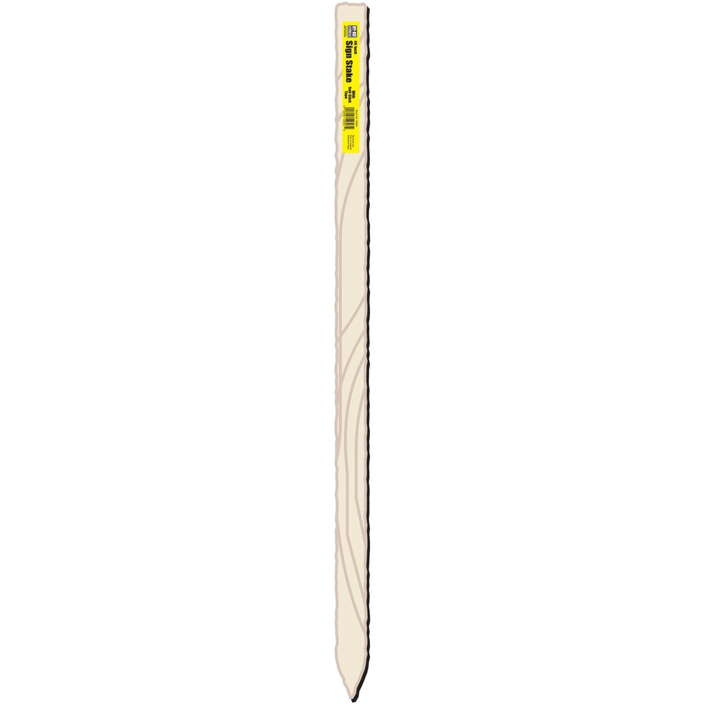 [MFA40604] 48IN WOOD STAKE WITH LABEL