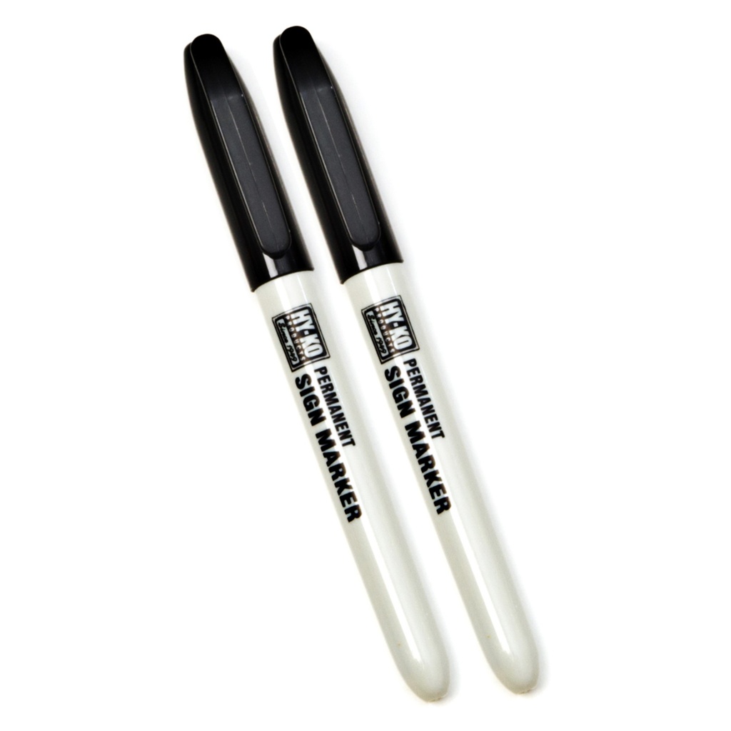 PERMANENT SIGN MARKER-2 PK