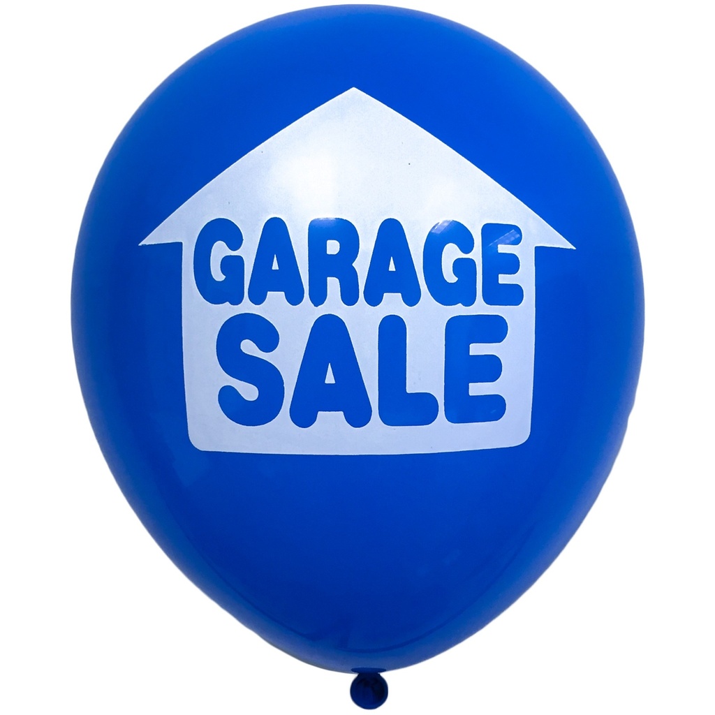 GARAGE SALE BALLOONS 6 PER BAG