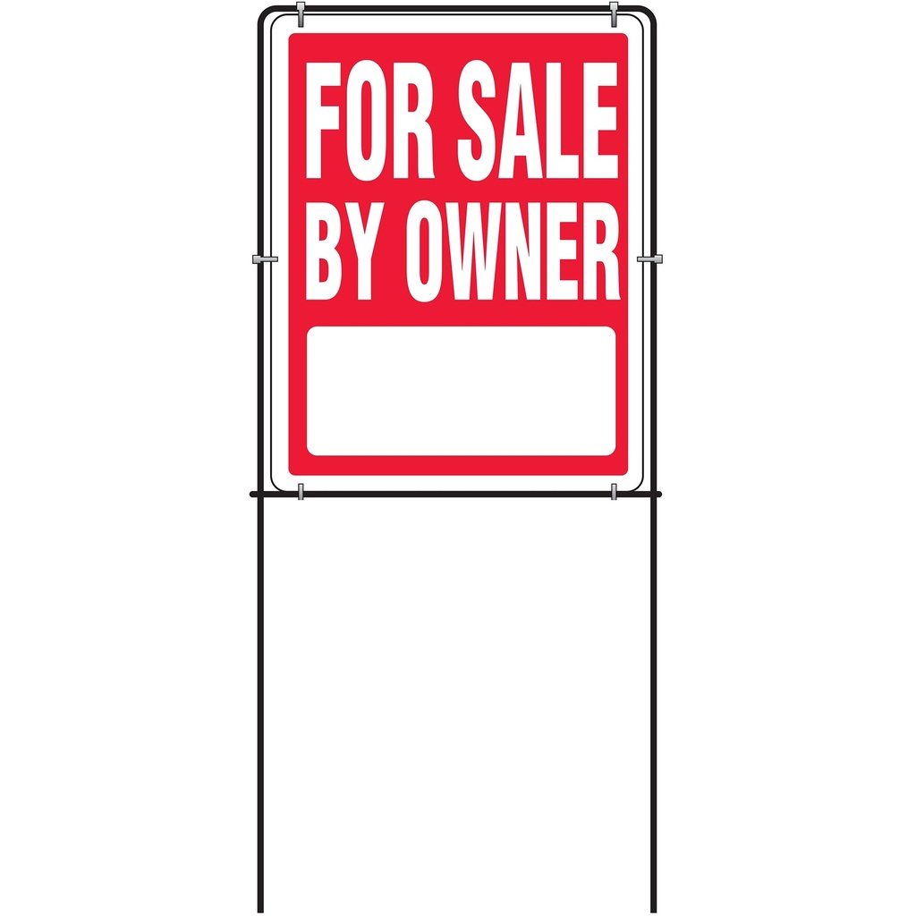 [MFA50012] 14X18 FSBO SIGN W/FRAME