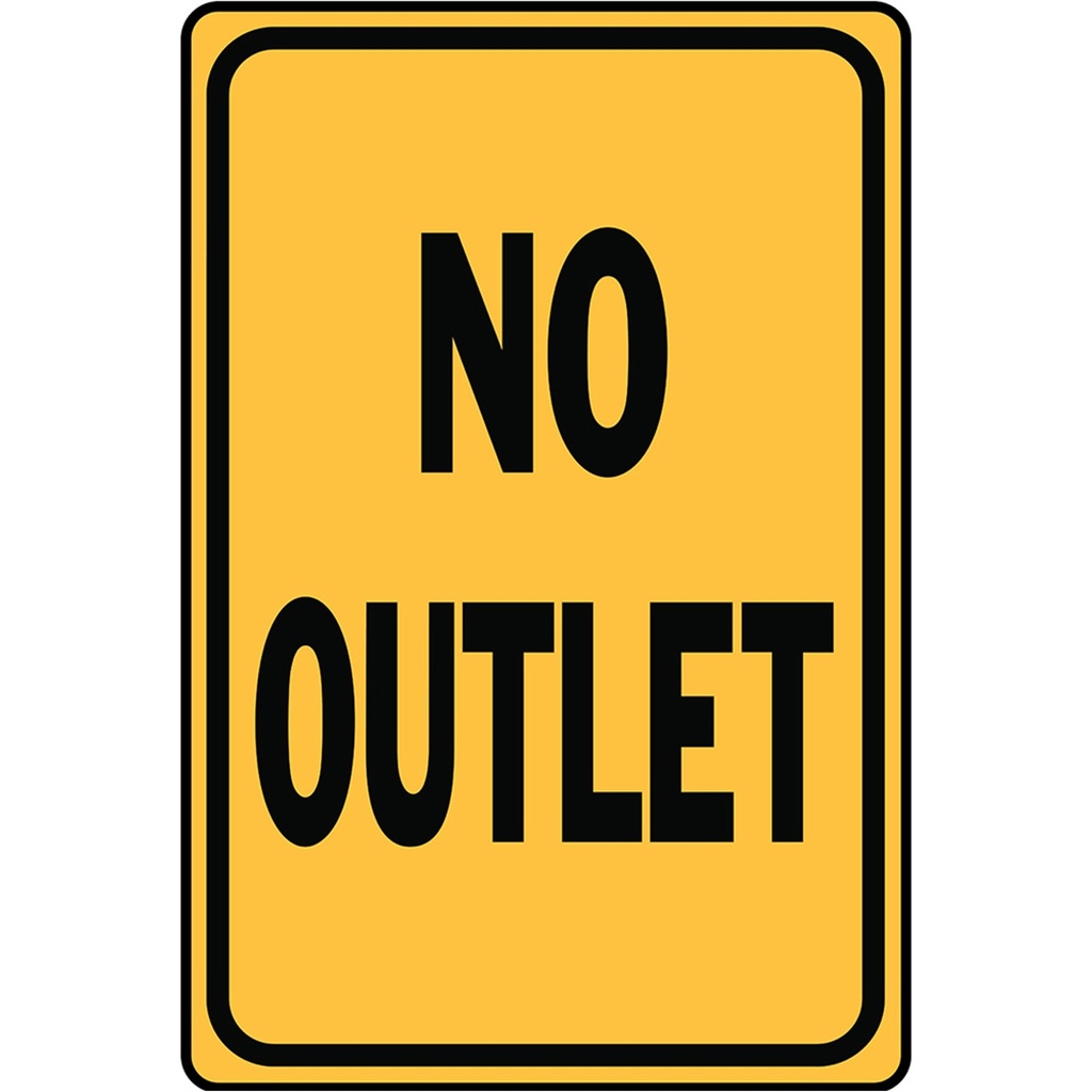 NO OUTLET