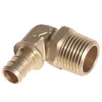 UC280LFA 1/2"X1/2" Brass Elbow