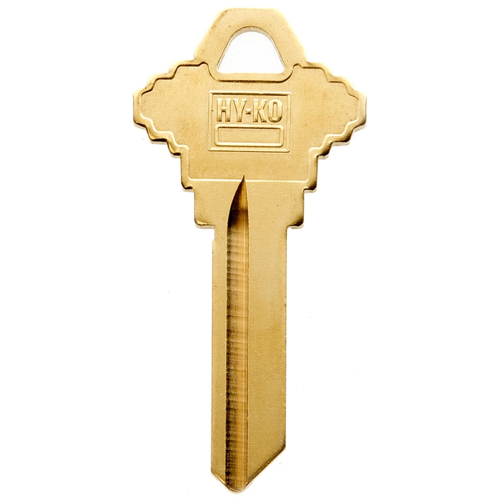 SC4BR BRASS KEYBLANK SCHLAGE