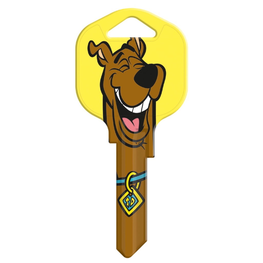 KW1-SD2 KEYBLANK SCOOBYDOO/YLW