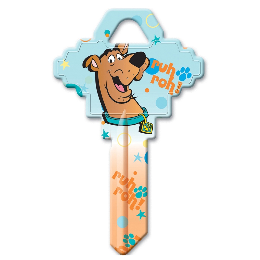 SC1-SD3 KEYBLANK SCOOBYDOO/GRN
