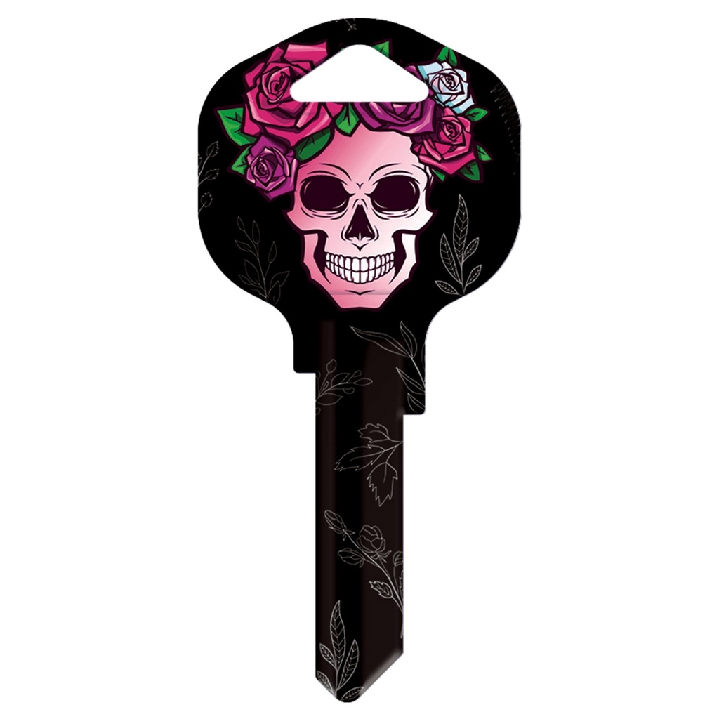 [MFA72438] KW1-SKLP KEYBLANK SKULL PINK