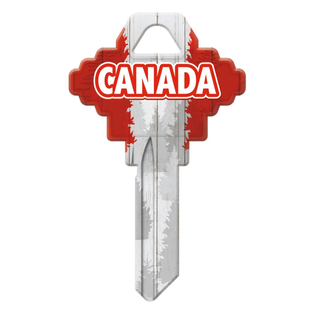 [MFA72901] SC1-KL046 KEYBLANK FLAG CANADA