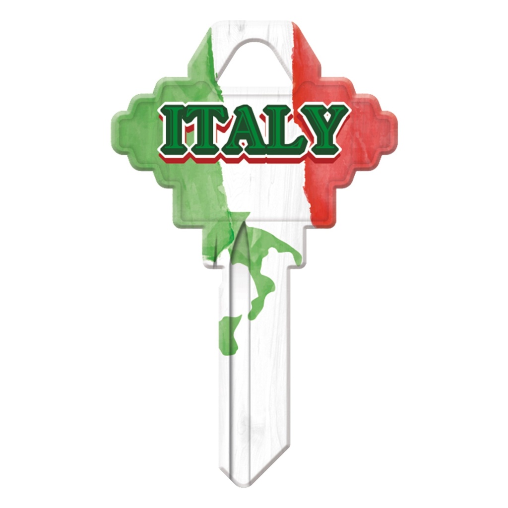 [MFA72905] SC1-KL048 KEYBLANK FLAG ITALY