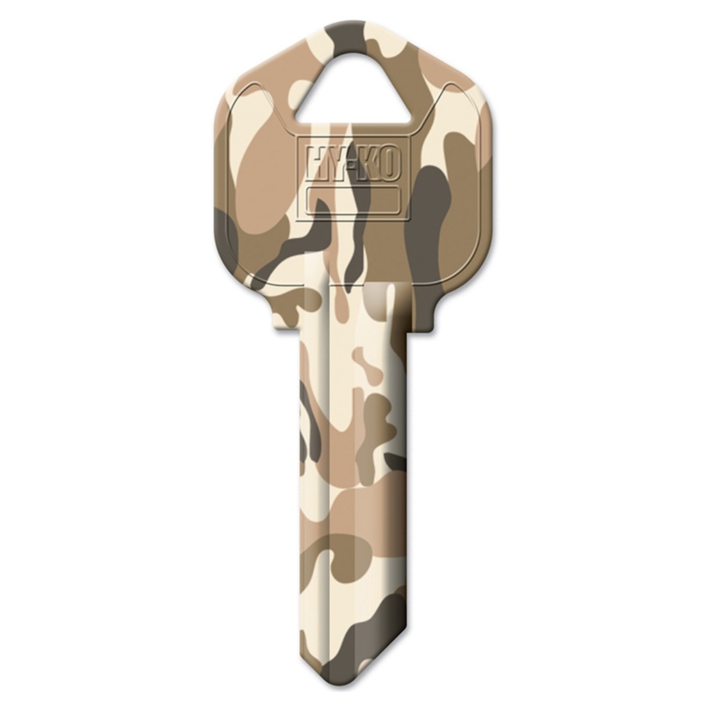 KW1-06 KEYBLANK - CAMOUFLAGE