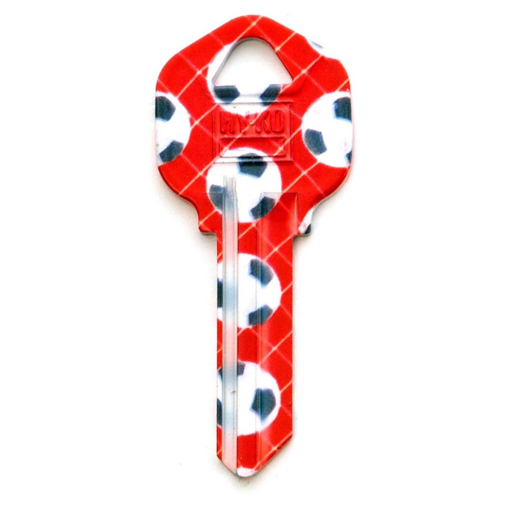 KW1-10 KEYBLANK - SOCCER