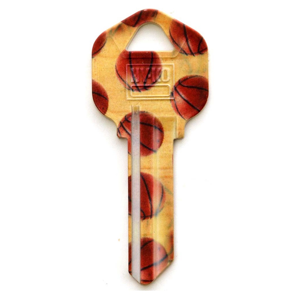 KW1-11 KEYBLANK - BASKETBALL