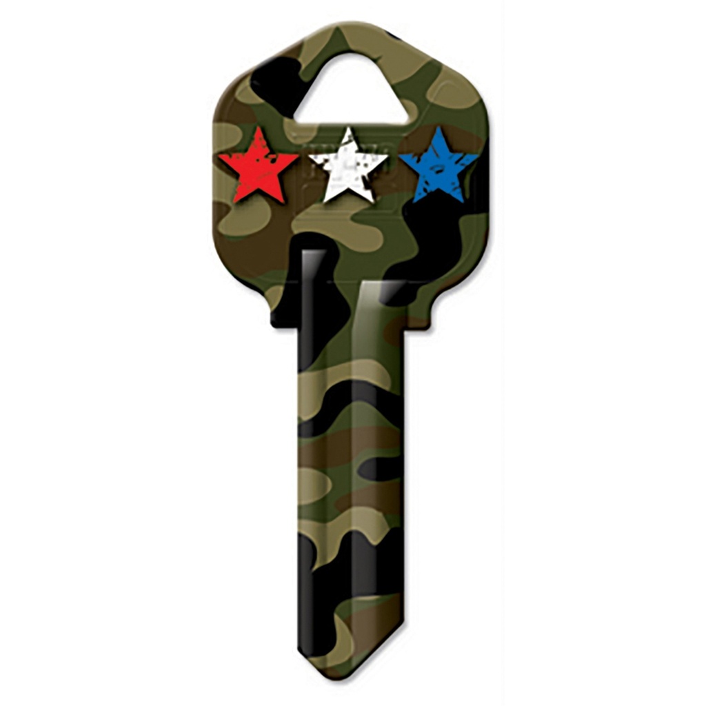 [MFA73270] KW1-15 KEYBLANK - CAMO STARS
