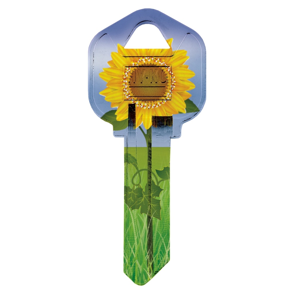 [MFA73272] KW1-17 KEYBLANK - SUNFLOWER