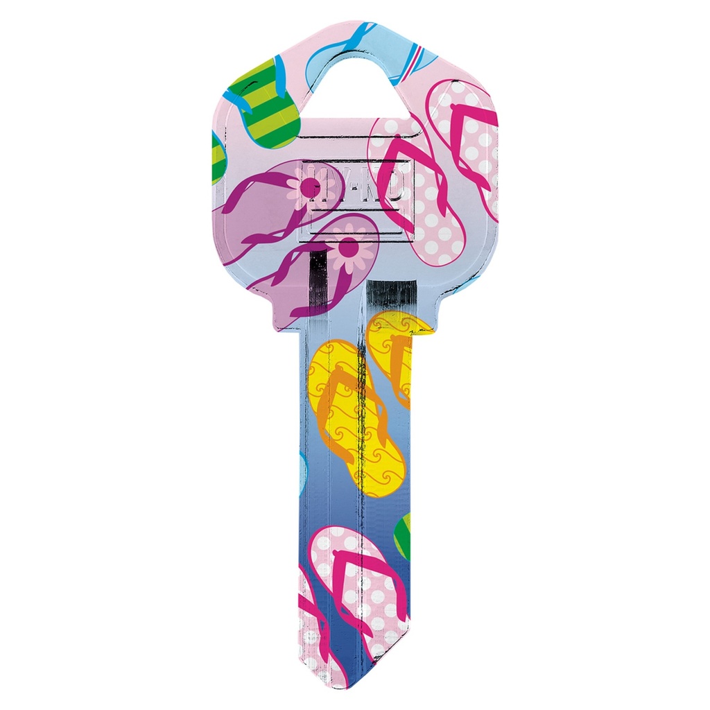 KW1-23 KEYBLANK - FLIP FLOPS