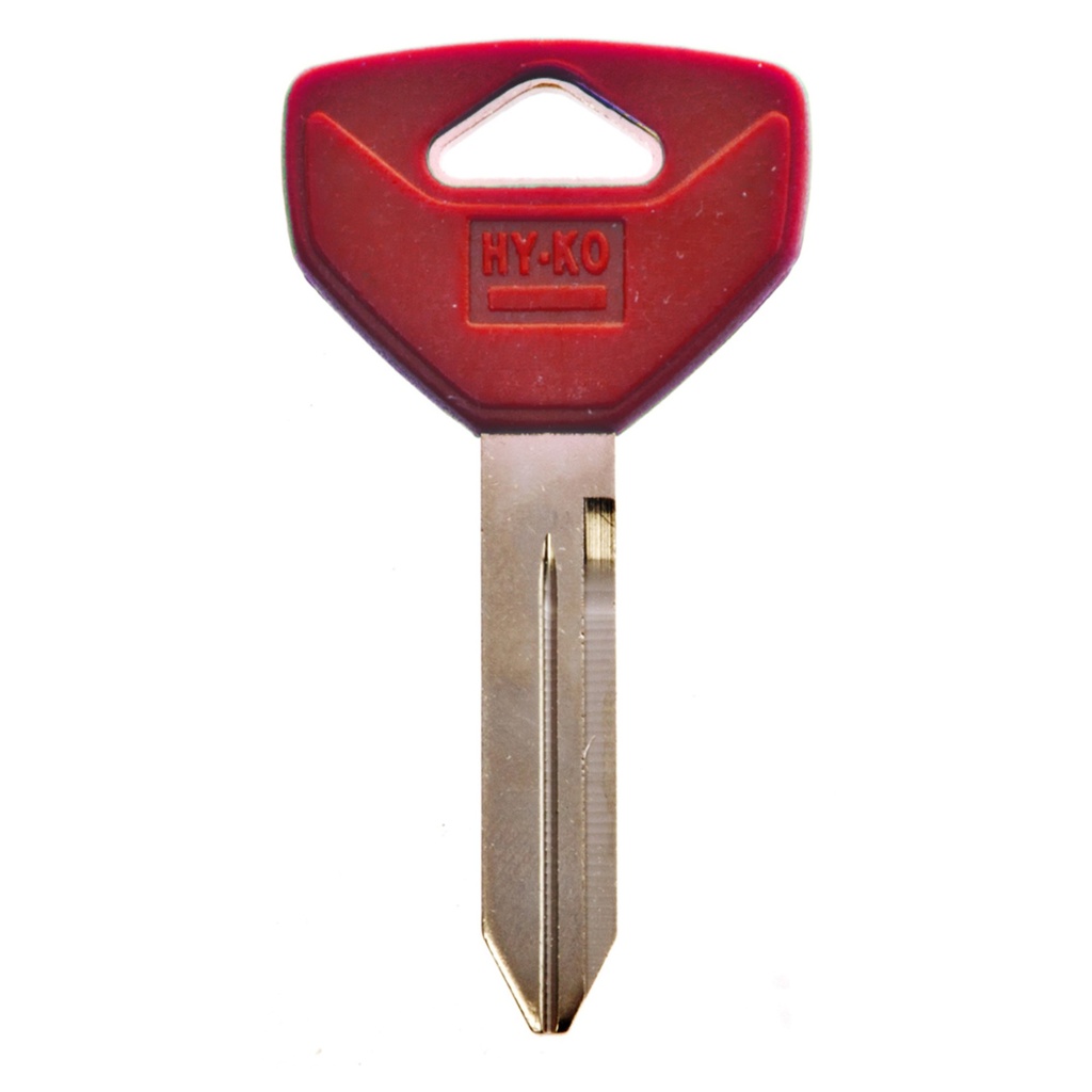 Y157PR KEYBLANK CHRYSLER RED