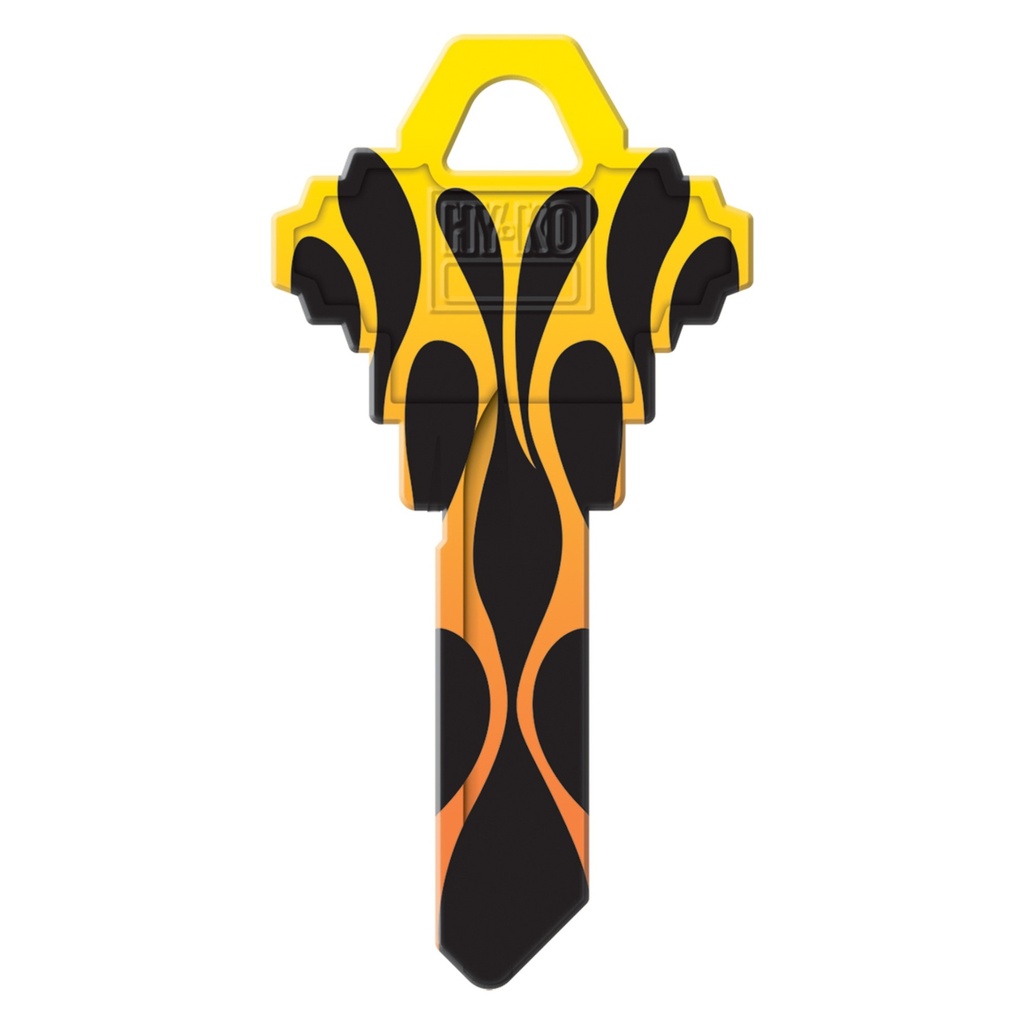 SC1-18 KEYBLANK - FLAMES