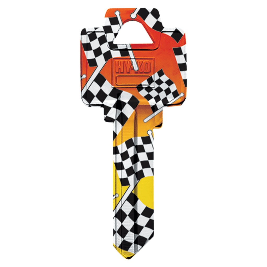 WR5-07 KEYBLANK - CHECK FLAG
