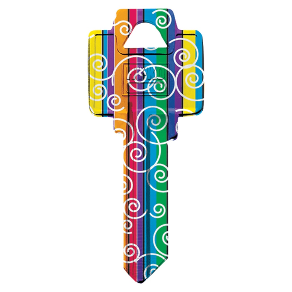 WR5-21 KEYBLANK - SWIRLS