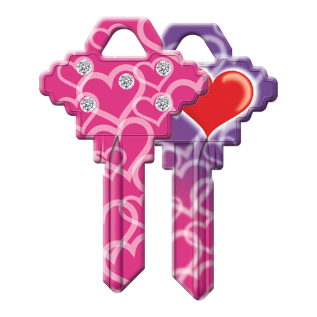 [MFA73562] SC1-HTS KEYBLK BLING HEARTS