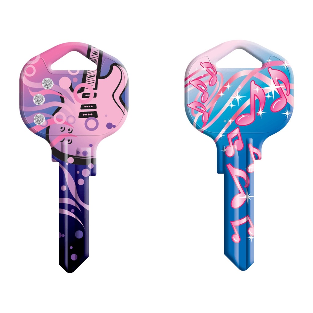 KW1-RKBL KEYBLK BLING GUITAR