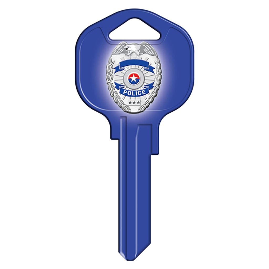 KW1-POL POLICE BADGE
