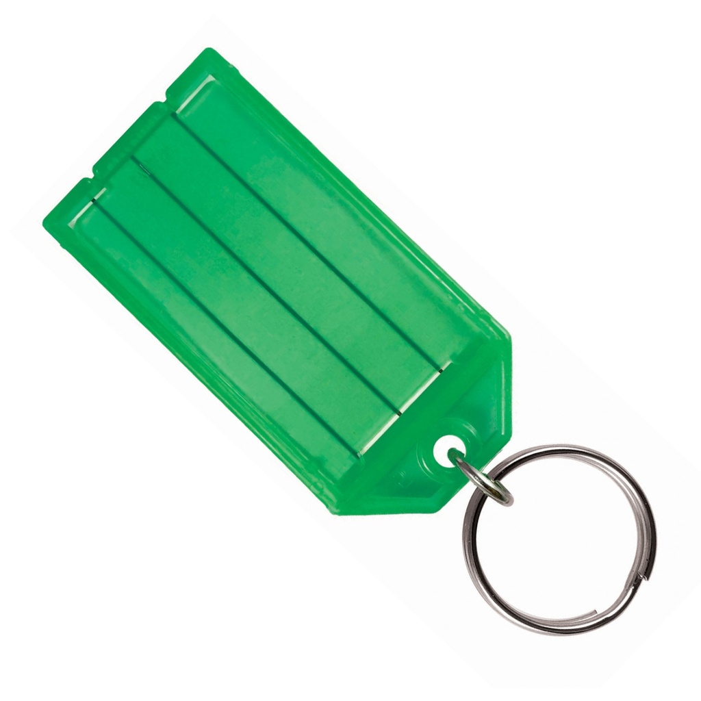 [MFA75028] KEY TAG W/WIRE KEY RING - BULK