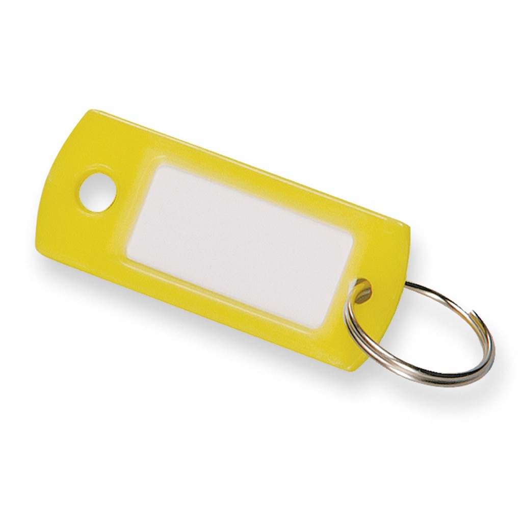 [MFA75058] KEY ID TAG W/SPLIT RING/BUCKET