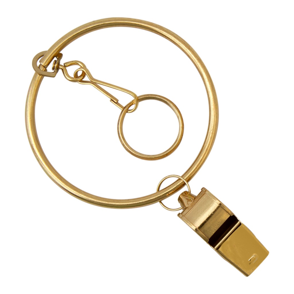 JAILER KEY RING W/WHISTLE