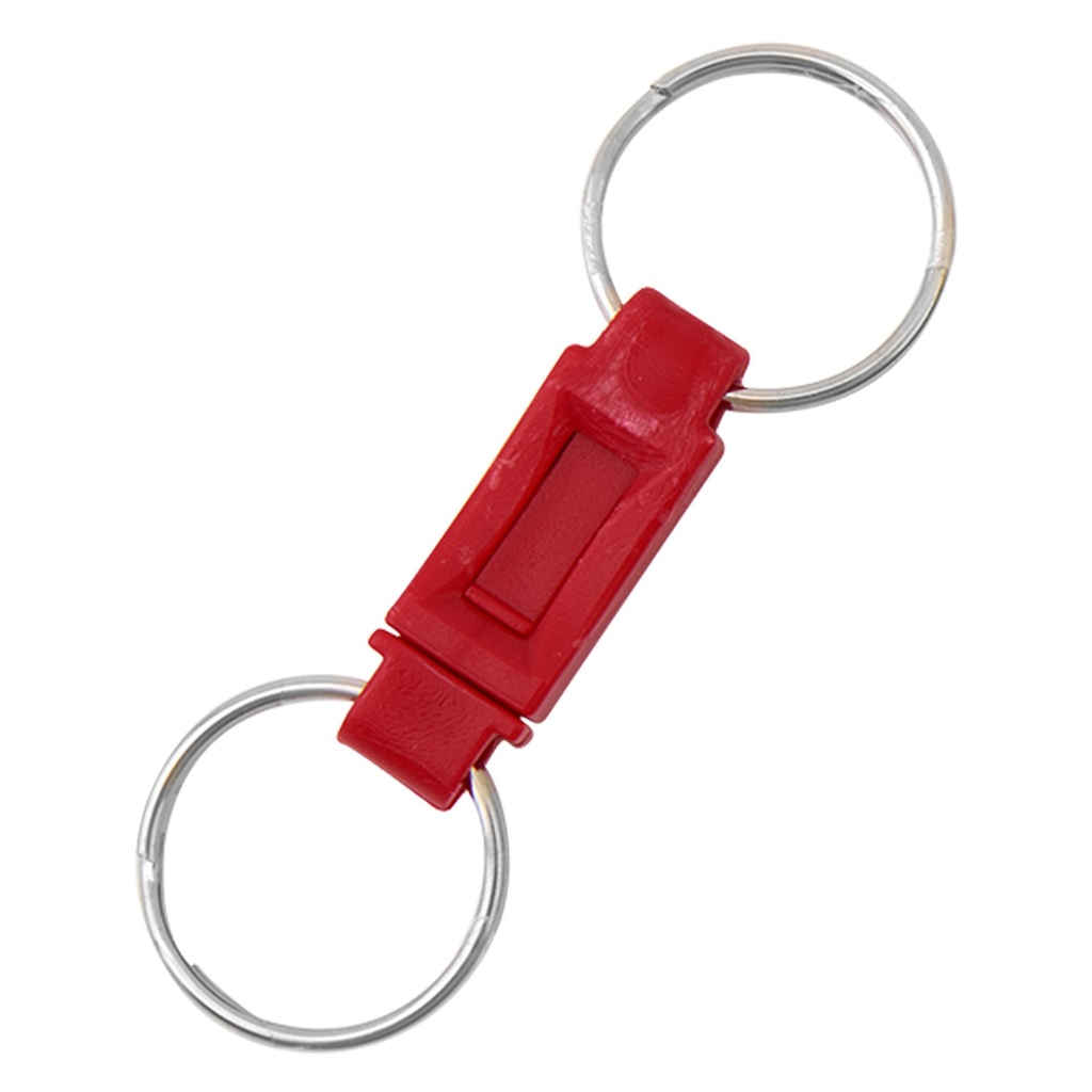 PLASTIC PULL APART KEY RING