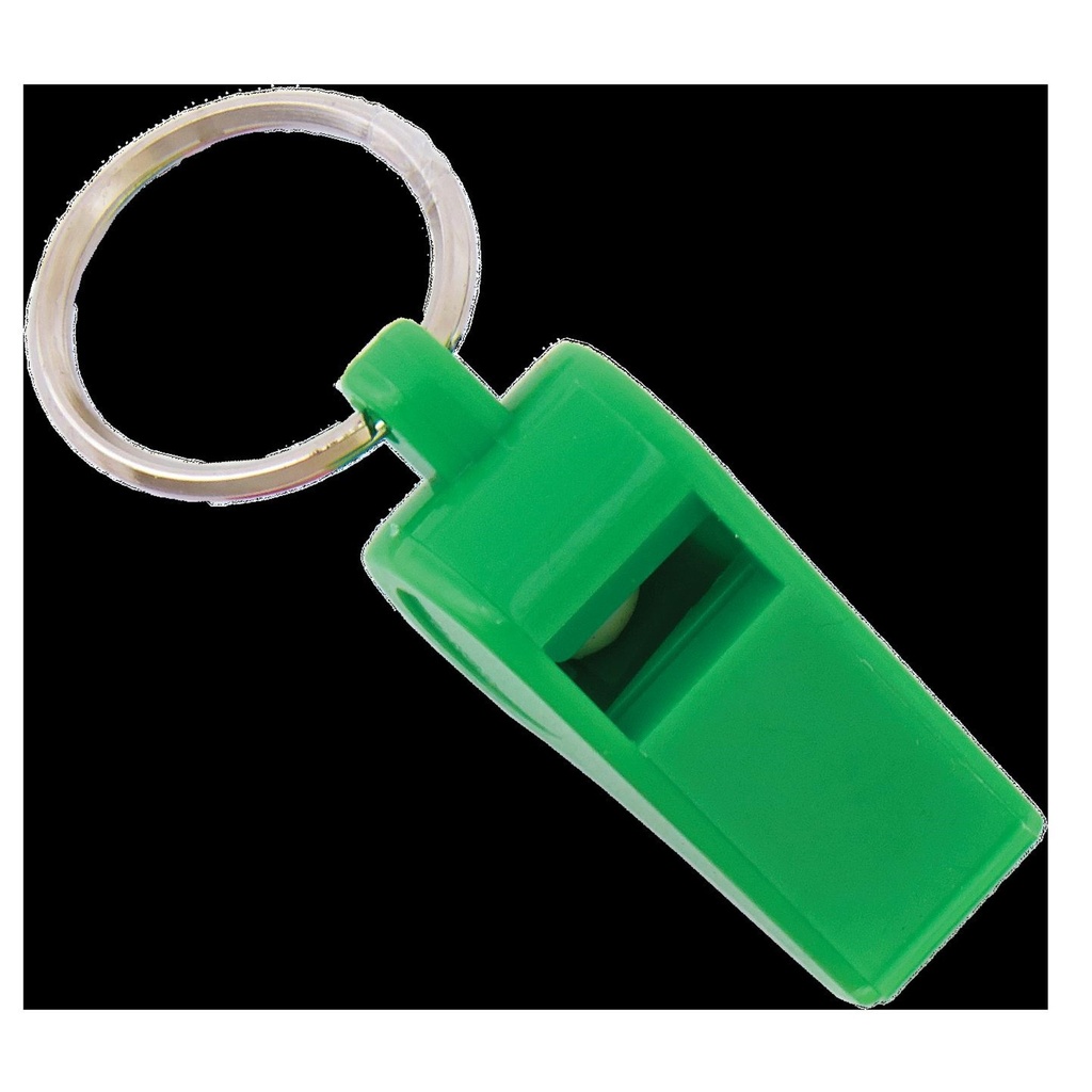 [MFA75141] WHISTLE KEY RING W/SPLIT RING