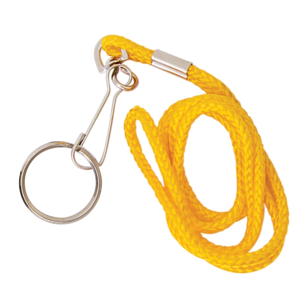 [MFA75143] 21.5IN NYLON LANYARD-METL CLIP