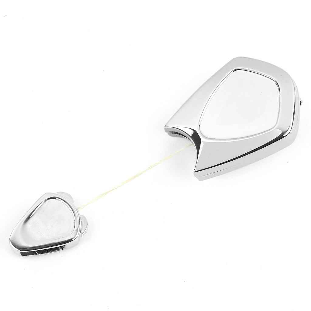 SILVER METAL BADGE RETRIEVER