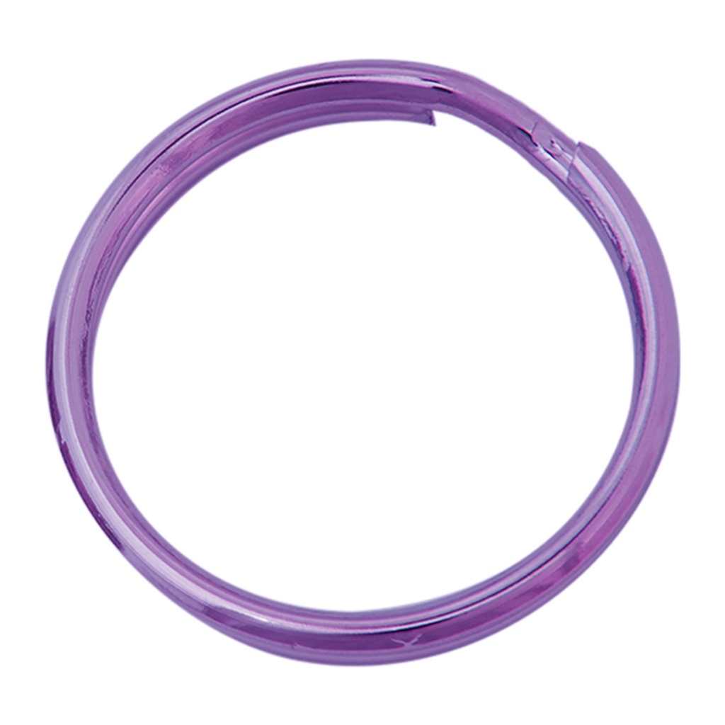 1IN PASTEL SPLIT RINGS-3/CD