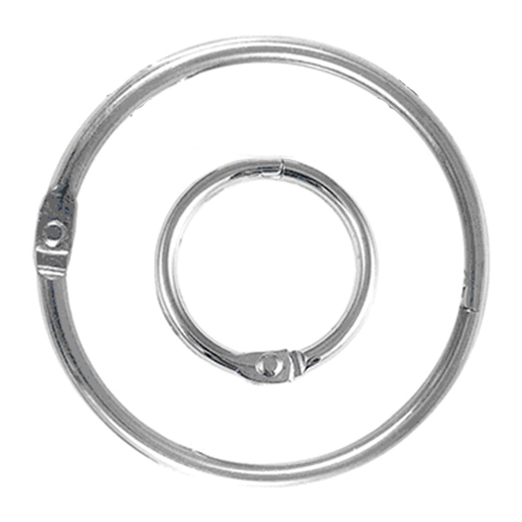 [MFA75242] 4 ASSD BINDER RINGS-1IN 2IN