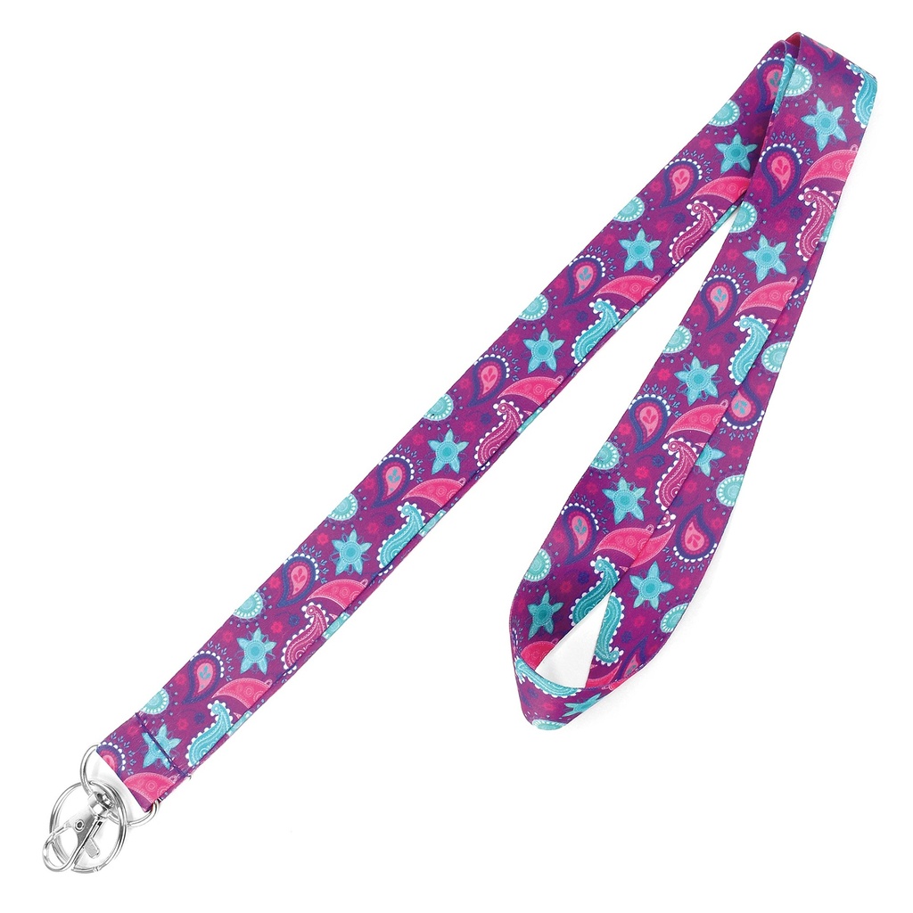[MFA75293] 1IN W ASST PURPLE LANYARD