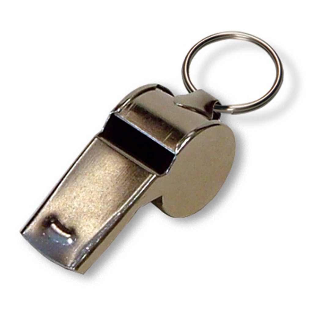 CHROME POLICE WHISTLE