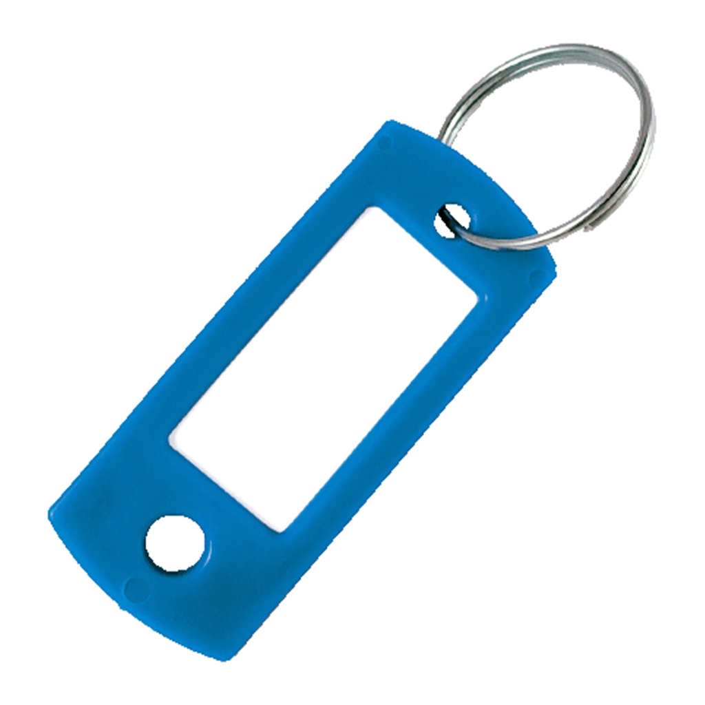 [MFA75467] KEY TAG W/SPLIT RING - BLUE