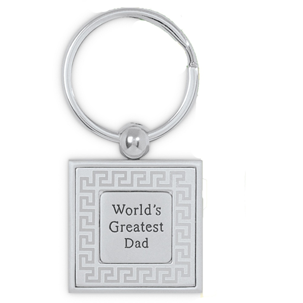 [MFA75612] WORLDS GREATEST DAD KEYCHAIN