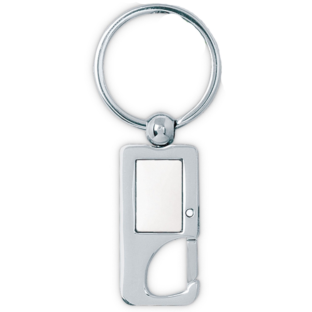 [MFA75620] SILVER CLIP ON KEYCHAIN