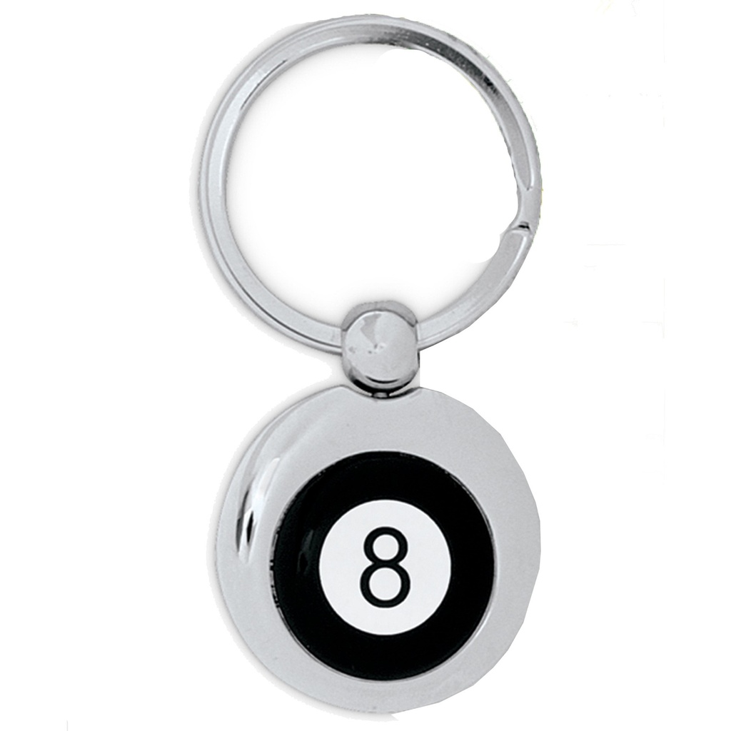 EIGHT BALL KEYCHAIN