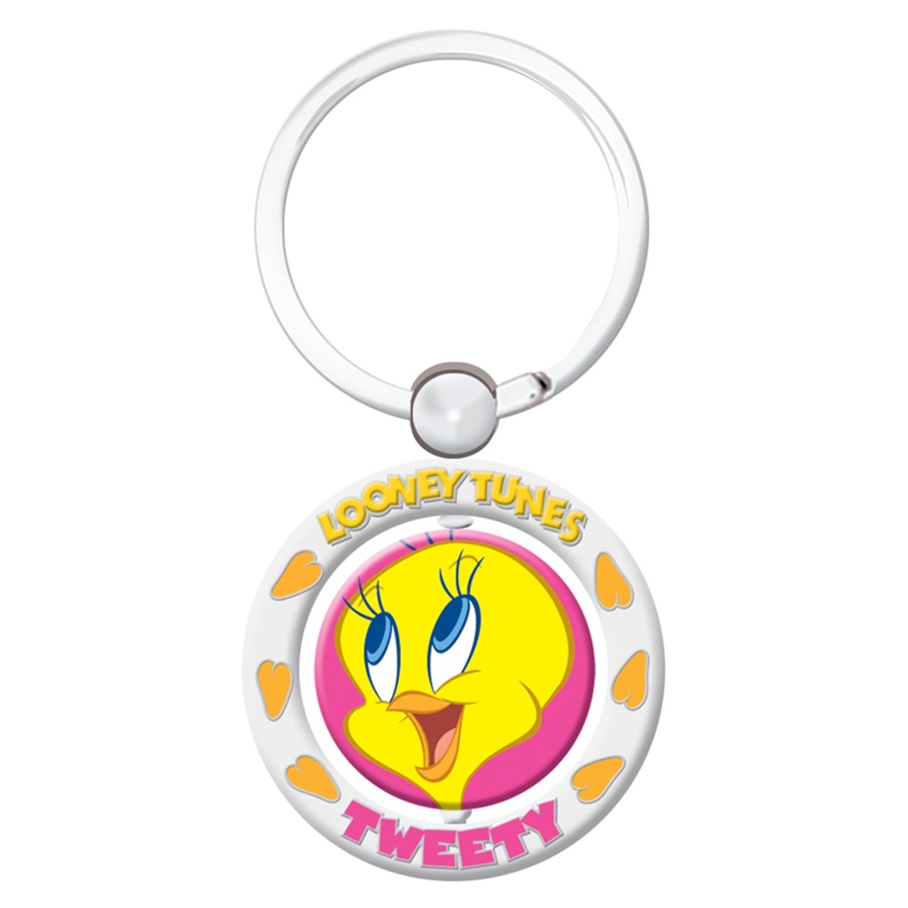 TWEETY SPINNER KEY RING