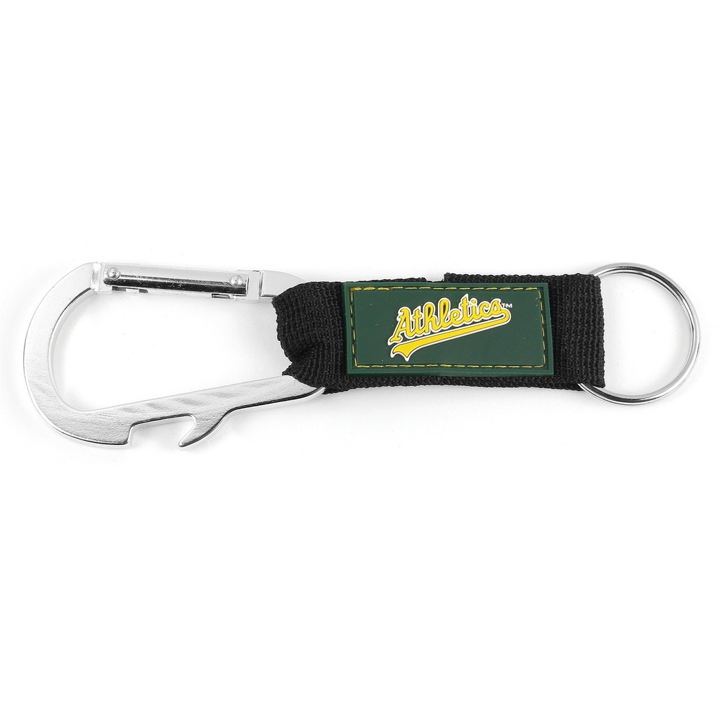 MLB TEAM KEYCHAIN-ATHLETICS