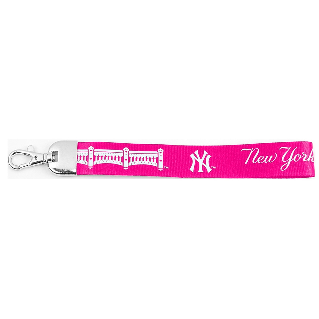 [MFA76119] MLB WRISTLET-NY YANKEES PINK