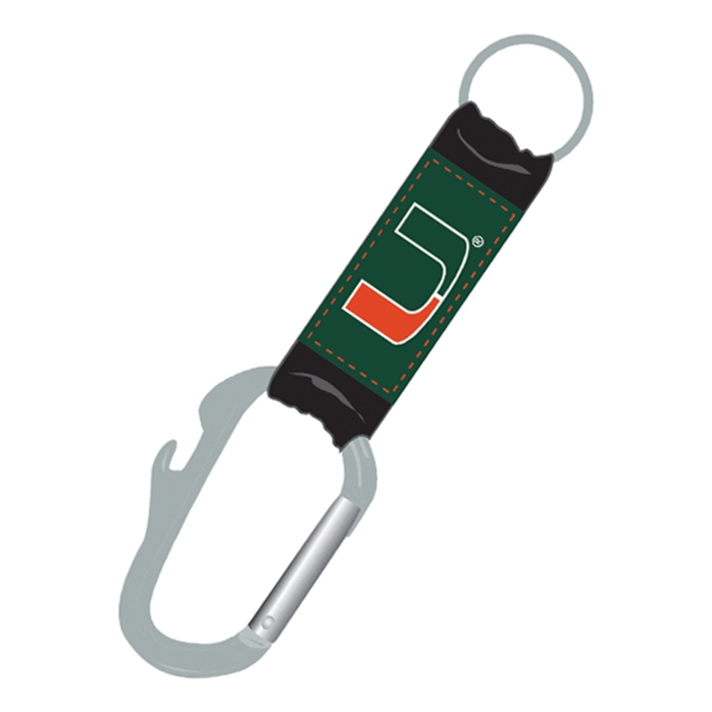 NCAA TEAM KYCHAIN-MIAMI CANES